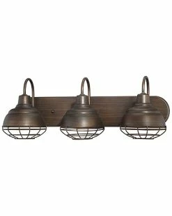 Millennium Lighting Neo-Industrial Bronze 3-Light Vanity Home