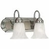 Millennium Lighting Nickel 2-Light Vanity Home