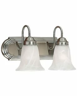 Millennium Lighting Nickel 2-Light Vanity Home