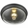 Millennium Lighting Black Flush Mount Home