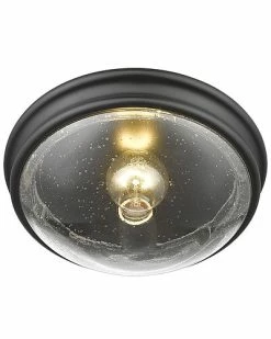 Millennium Lighting Black Flush Mount Home