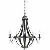 Millennium Lighting Ellijay Black 5-Light Chandelier Home
