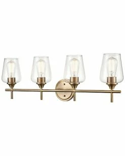 Millennium Lighting Ashford Gold 4-Light Vanity Home