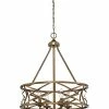 Millennium Lighting Lakewood Gold 4-Light Chandelier Home