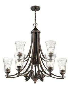 Millennium Lighting Natalie Bronze 9-Light Chandelier Home