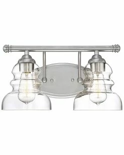 Millennium Lighting Brighton Nickel 2-Light Vanity Home
