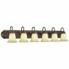 Millennium Lighting Bronze 6-Light Vanity Home