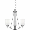 Millennium Lighting Durham Nickel 3-Light Chandelier Home