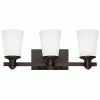 Millennium Lighting Cimmaron Bronze 3-Light Vanity Home