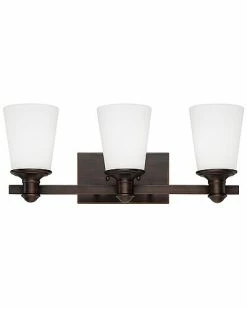 Millennium Lighting Cimmaron Bronze 3-Light Vanity Home
