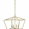 Millennium Lighting Gold 4-Light Pendant Home