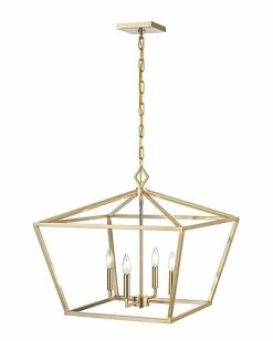 Millennium Lighting Gold 4-Light Pendant Home