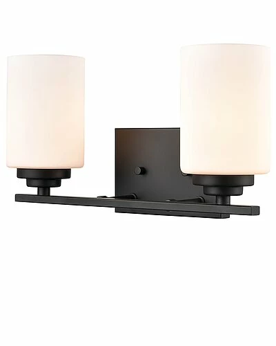 Millennium Lighting Durham Black 2-Light Vanity Home 1 Millennium Lighting Durham Black 2-Light Vanity Home