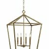 Millennium Lighting Gold 4-Light Pendant Home