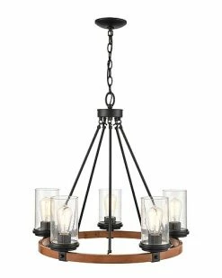 Millennium Lighting Taos Black 5-Light Chandelier Home