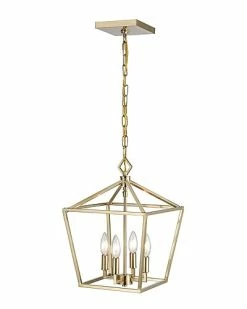 Millennium Lighting Gold 4-Light Pendant Home
