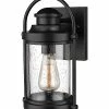 Millennium Lighting Livingston Black Outdoor Sconce Home