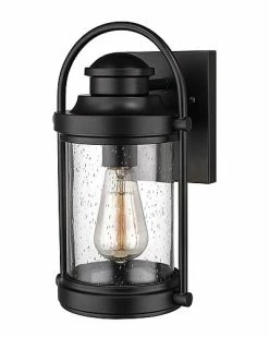 Millennium Lighting Livingston Black Outdoor Sconce Home