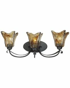 Millennium Lighting Chatsworth Gold 3-Light Vanity Home