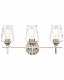 Millennium Lighting Ashford Nickel 3-Light Vanity Home